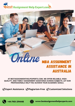 PPT - Expert MBA Assignment Help in Australia ...