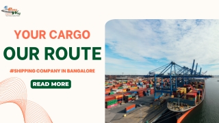 Reliable Shipping Company in Bangalore | Easyway Logistics