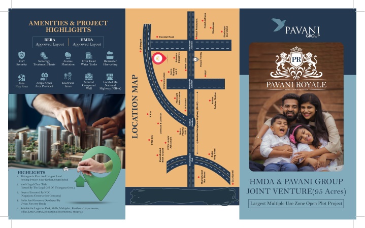 PPT - Pavani Royale HMDA Approved Open plots project Brochure ...