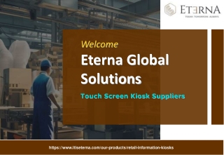 Touch Screen Kiosk Suppliers