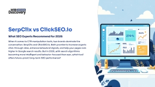 SerpClix vs ClickSEO.io – What SEO Experts Recommend for 2026