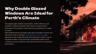 Why-Double-Glazed-Windows-Are-Ideal-for-Perths-Climate