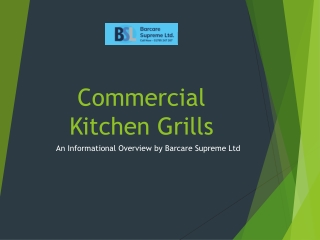 Commercial Grills
