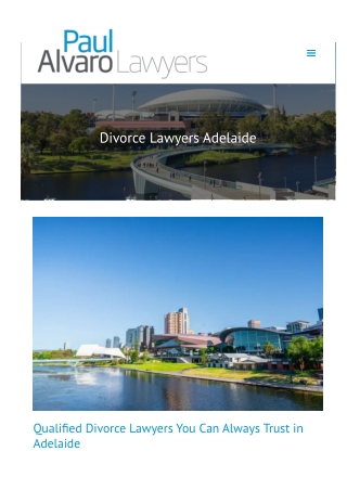 Divorce Lawyers Adelaide
