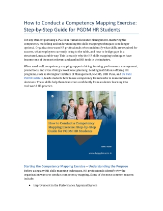 How to Conduct a Competency Mapping Exercise_ Step-by-Step Guide for PGDM HR Students.docx