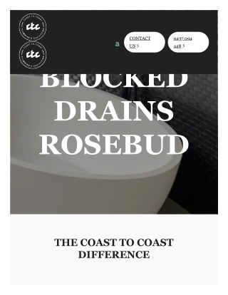 Blocked Drains Rosebud