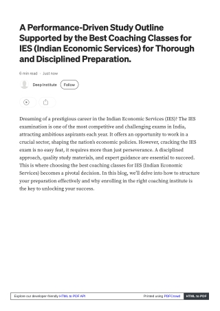 Rise With Guidance best coaching classes for IES (Indian Economic Services)