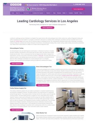 Integrative Cardiologist in Los Angeles – Dr. Cynthia Thaik, MD