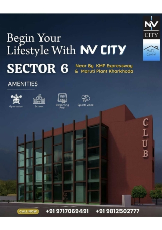 Begin your lavish lifestyle exclusively with NV City