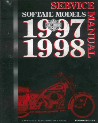 1997 1998 Harley Davidson Softail Service Repair Manual Instant Download