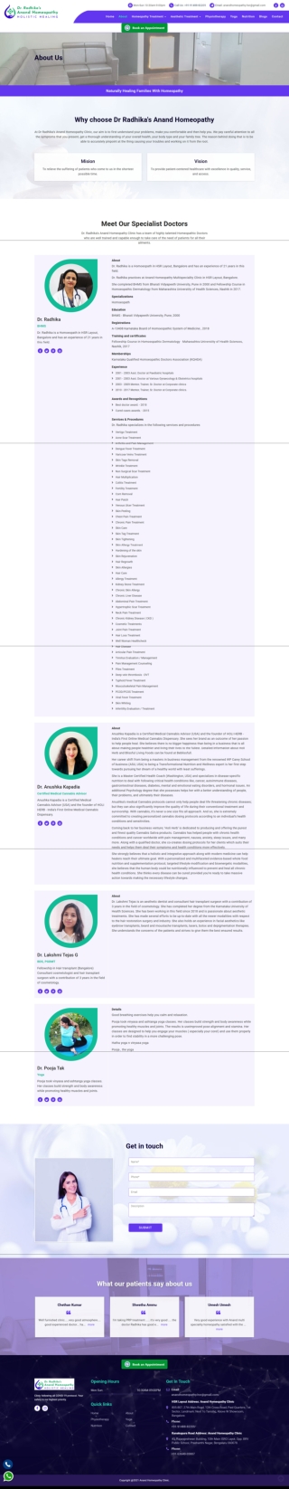 Best Homeopathy Doctor, Best Homeopathic Clinic in HSR Layout
