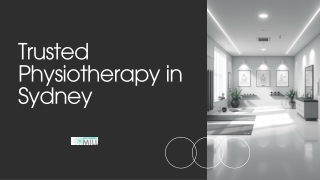 Trusted Physiotherapy Support from a Leading Physio Clinic in Sydney