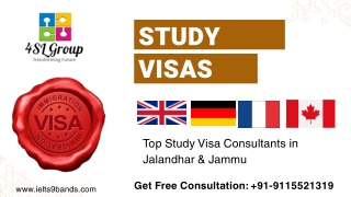 Study Visa Consultants in Jalandhar & Jammu
