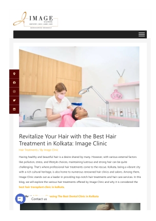 Revitalize Your Hair with the Best Hair Treatment in Kolkata