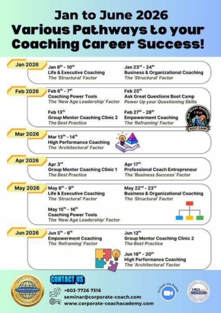 Various Pathways to your Coaching Career Success