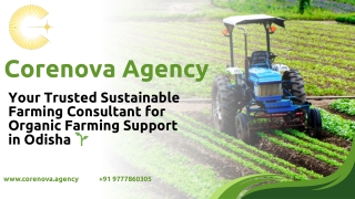 Smart and Sustainable Agriculture Solutions