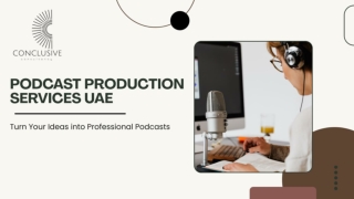 How Professional Podcast Production Helps Business Brands in UAE
