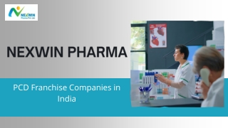 Nexwin Pharma: Top PCD Franchise Companies in India