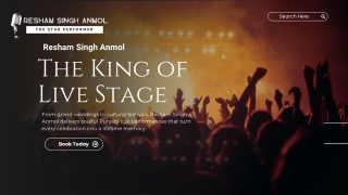 Resham Singh Anmol – King of Live Stage (Punjabi Folk Achievements)