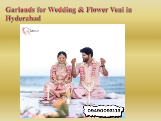 Garlands for Wedding & Flower Veni in Hyderabad