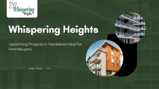 Upcoming Projects in Faridabad Ideal for Homebuyers