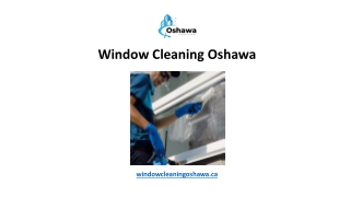 Window Cleaning Oshawa