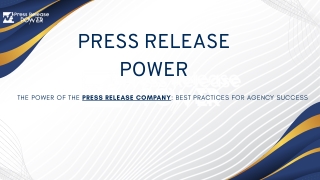 Trusted PR Distribution Service for Brands | Press Release Power