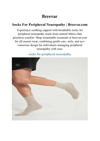 Socks For Peripheral Neuropathy | Breevar.com