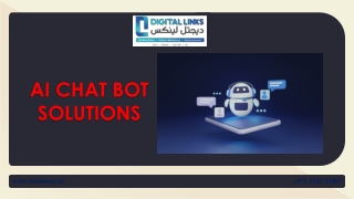 AI CHAT BOT SOLUTIONS
