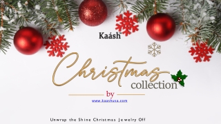 Christmas Special Gold Plated Jewelry