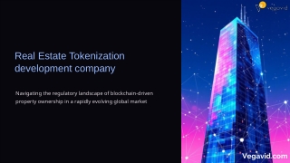 Real Estate Tokenization development company