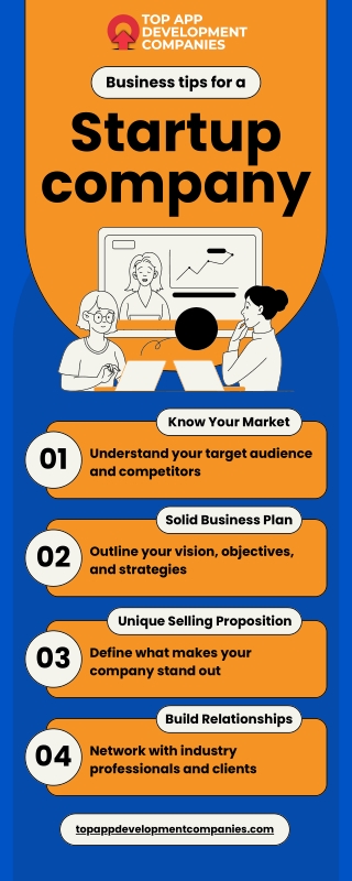 Business tips for a startup company