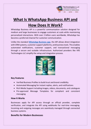 What Is WhatsApp Business API and How Does It Work?