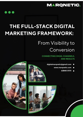 Leading Complete Marketing Framework Company That Scales