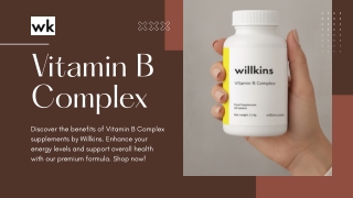 Vitamin B Complex