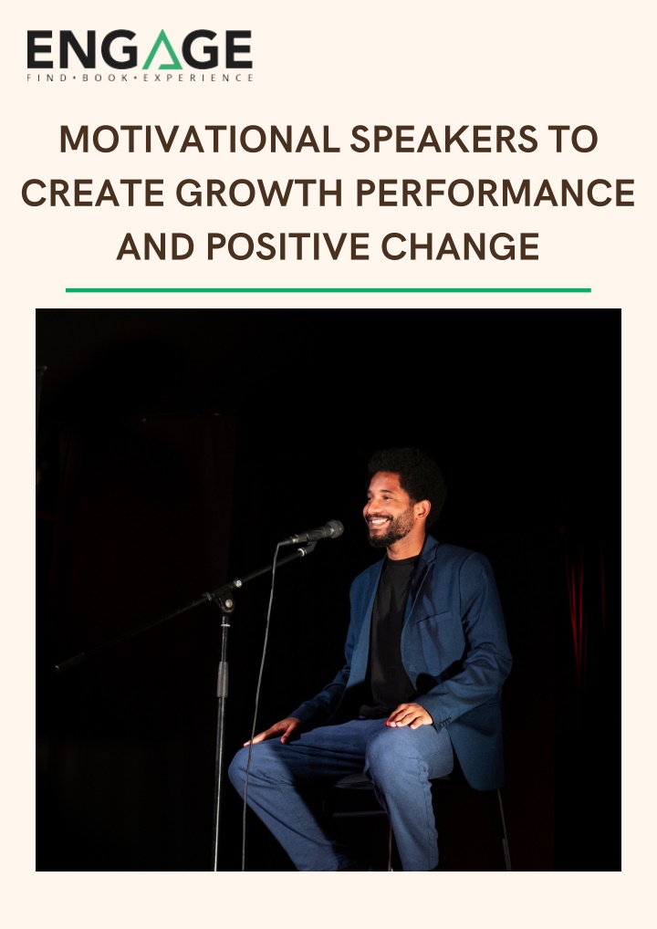 PPT - Motivational Speakers To Create Growth Performance and Positive ...