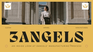 Smart Manufacturing for Better Apparel