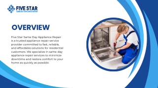 What’s the Best Option for Same-Day Appliance Repair at Home