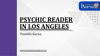 Psychic Reader in Los Angeles