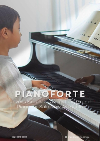 PianoForte Brings Innovation to the Piano Sydney Scene with Digital and Hybrid Models.