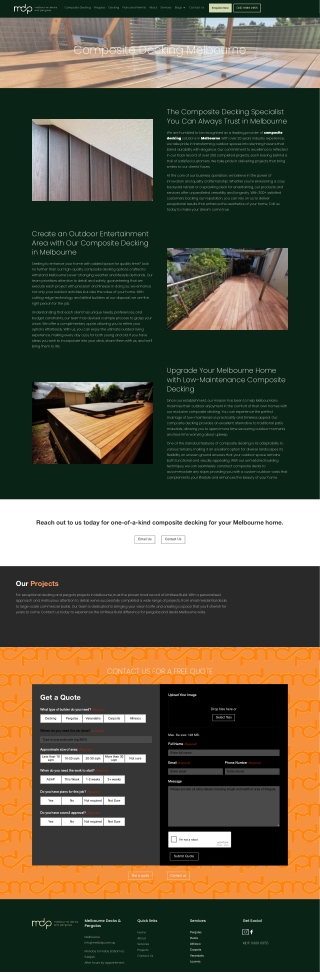 Composite Decking Melbourne