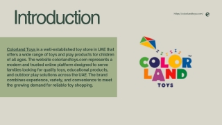 Colorland Toys Redefining the Toy Store Experience in UAE