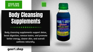 Body Cleansing Supplements
