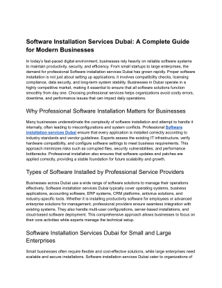Software Installation Services Dubai_ A Complete Guide for Modern Businesses