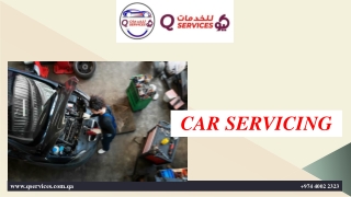 CAR SERVICING