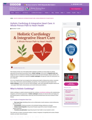 Integrative Heart Care_ Holistic Cardiology for Comprehensive Cardiovascular Health