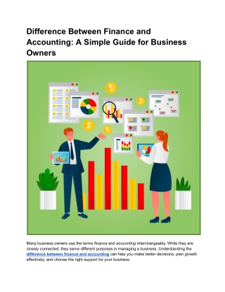 Difference Between Finance and Accounting_ A Simple Guide for Business Owners