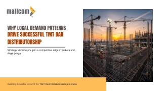 Why Local Demand Patterns Are Key for SRMB TMT Distributorship