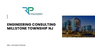 Engineering Consulting Millstone Township NJ