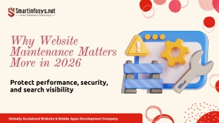 Why Website Maintenance Matters More in 2026